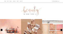 Desktop Screenshot of beautyinnyc.com